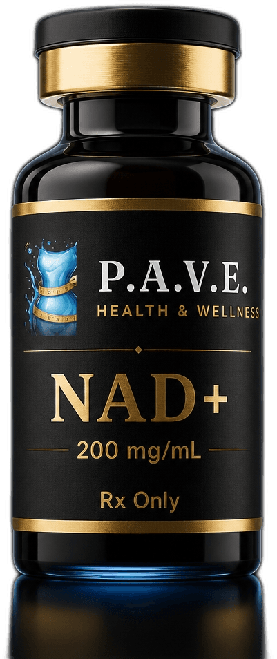 PAVE Health & Wellness NAD⁺ vial — 100 mg/mL